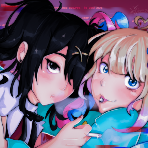 ameandkangel Ame and KAngel Print