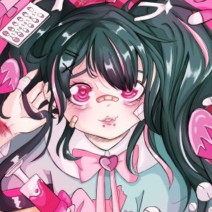 yamikawa Yamikawa Miku Print