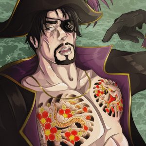 MJM1 Pirate Majima Print