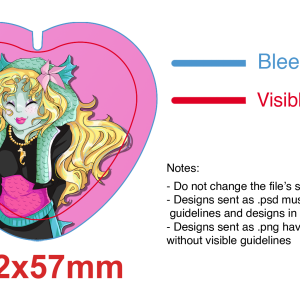 LagoonaB Lagoona Blue Heart Button
