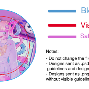 kangelbutton Internet Angel Round Button