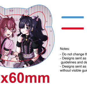 yamikawacatgirlsbutton Deadly Yamikawa Catgirls Cat Button